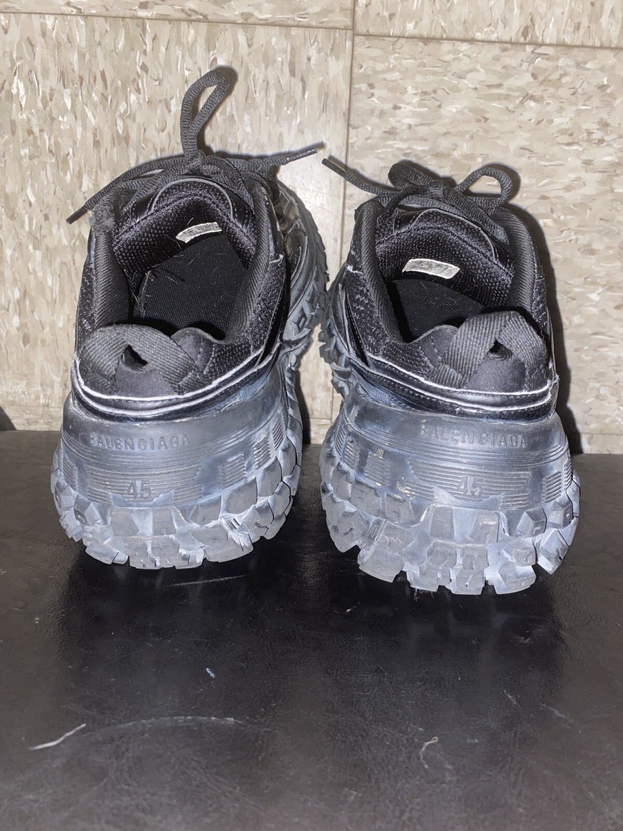 BELOW RETAIL! BALENCIAGA DEFENDER BLACK Size 45 (US SIZE 12