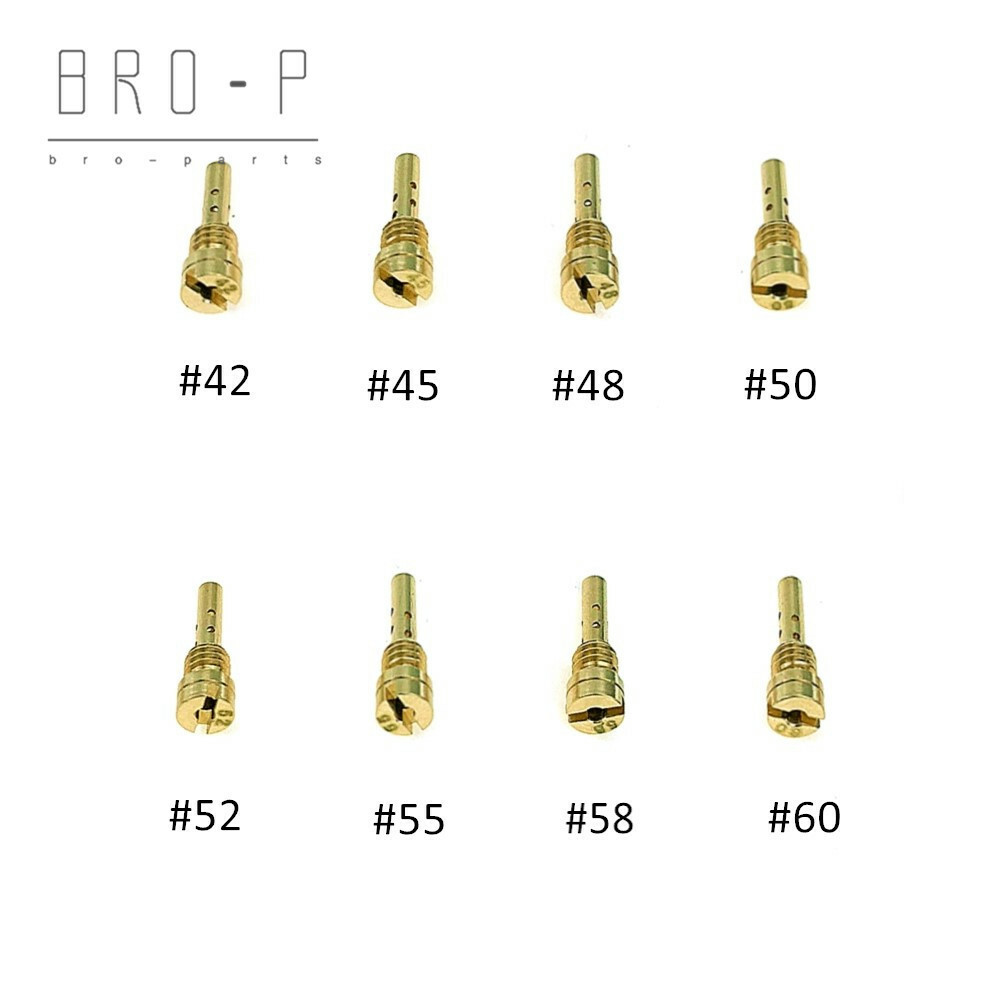 Carburetor Pilot Jet/Main Jet Fit Keihin FCR35 FCR37 FCR39 FCR41 - Foto 10