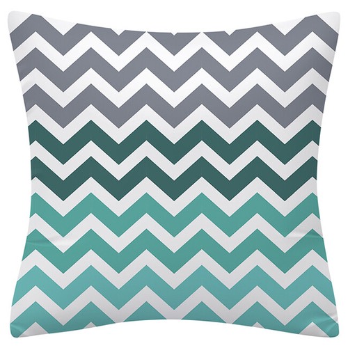 18x18" KISSENBEZUG Meeresschaum Grün Mint Weiß Dekorativ 2-seitig Bett Kissenhülle - Bild 15 von 32