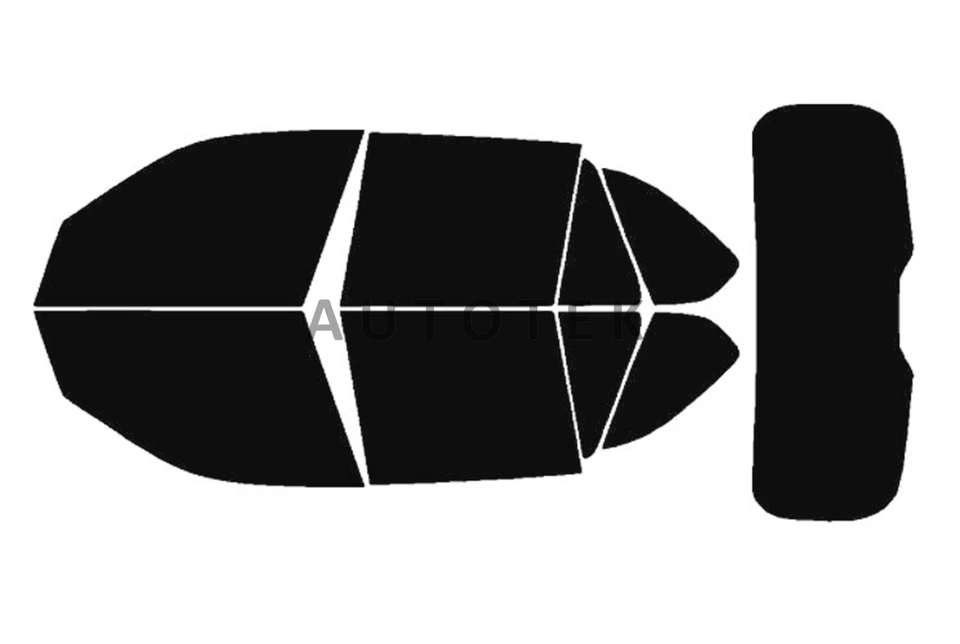 Película precortada en todos los lados + ventana trasera cualquier tono % VLT para BMW X5 (2014-2018) Foto 3 de 4