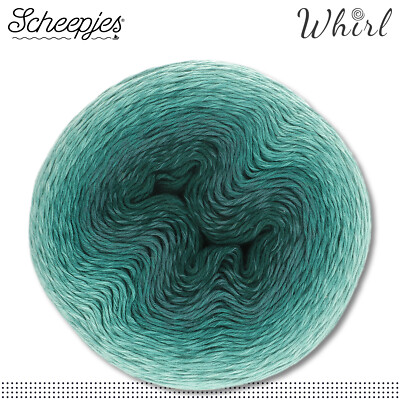Scheepjes 215 g Whirl Bobbel Farbverlaufsgarn Häkeln Stricken 53 Farben