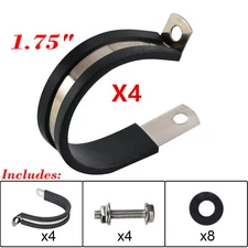 (4) 1.75" Roll Cage Clamp Quick Connect UTV ATV Windshield Roof  1.75"' Tube