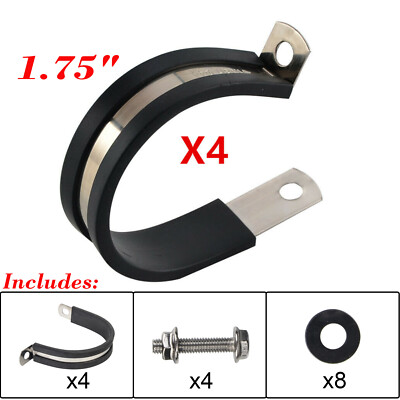 (4) 1.75'' Roll Cage Clamp Quick Connect UTV ATV Windshield Roof  1.75''' Tube