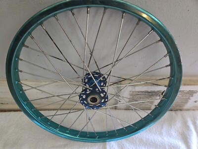 OLD SCHOOL BMX FRONT WHEEL STEEL RIM SUNSHINE HUB SPINS