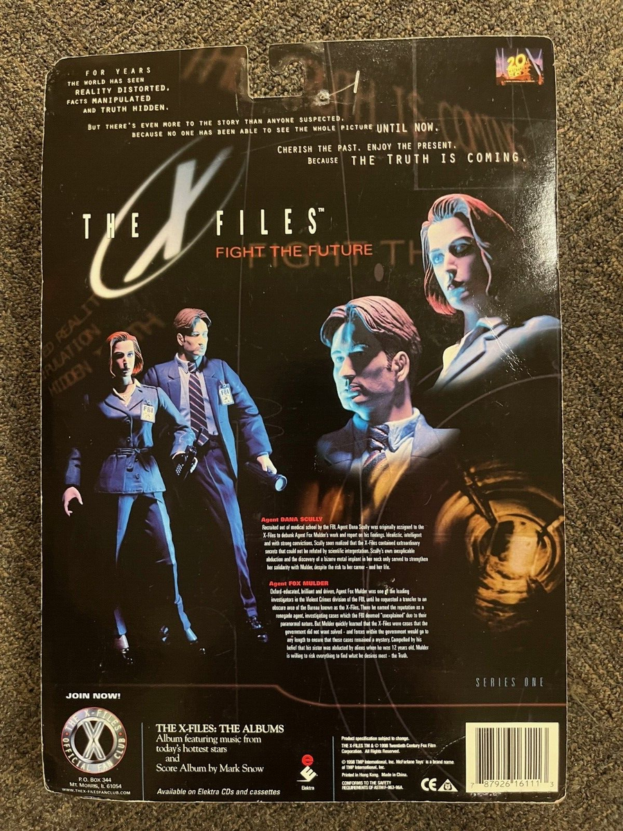 1998 The X-Files Agent Mulder Action Figure McFarlane Toys SEALED