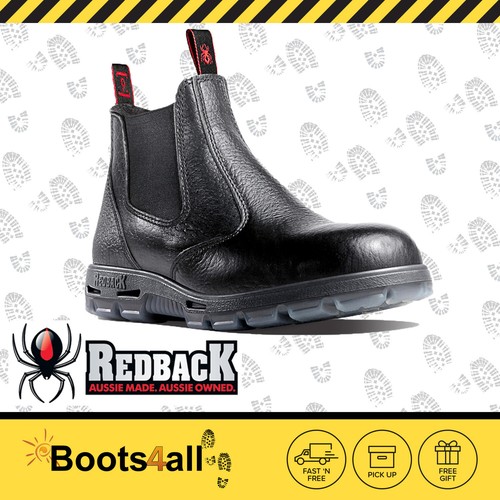 redback boots black