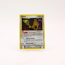 Tauros - 12/100 Crystal Guardians Holo Rare SWIRL Pokemon - NM/LP on eBay