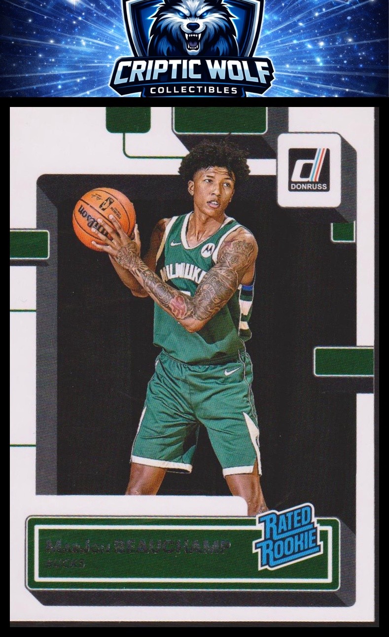 2022-23 Donruss #224 MarJon Beauchamp Milwaukee Bucks