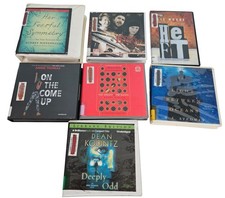 Audiobooks Audio Books CDs Young Adult Misc Genre Fiction Ex-Library Lot of 7