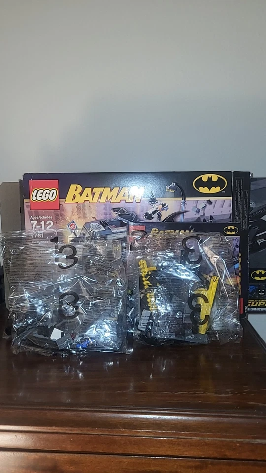 RARE Lego Batman 2006 Set 7781 The Batmobile: Two-Face's Escape NEW OPEN BOX - Image 2 of 4