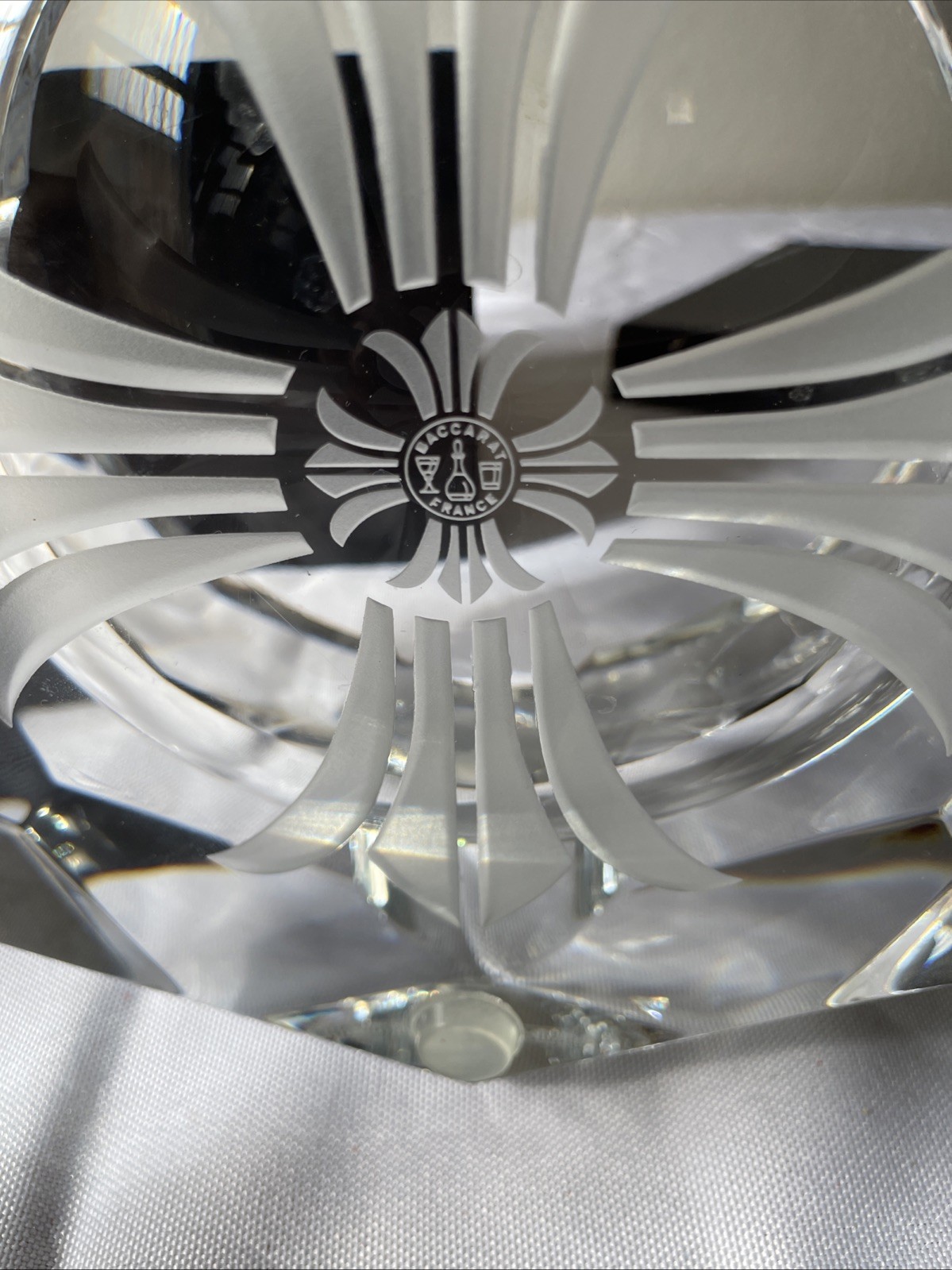 Baccarat for Chrome Hearts crystal ashtray thumbnail 3