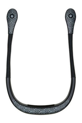 Neklite (Black) Premium Duo-Leselicht zum Umhängen - wiederaufladbar - mit viele