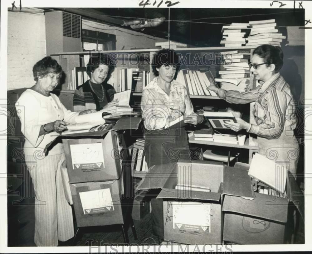 1978 Press Photo Members of Brandeis National Women's Committee in New Orleans