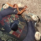Vintage Chinese Lucky Babies Pincushion Trinket Box 8 Children Jewelry Holder — photo 3