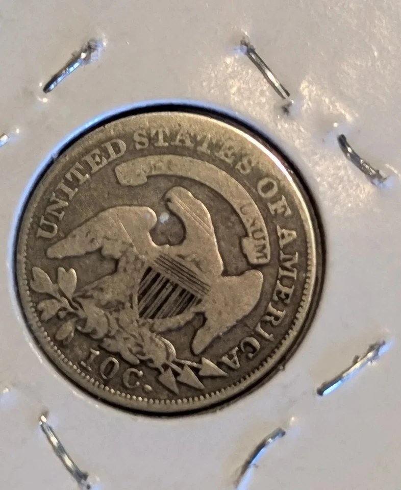 1836 CAPPED BUST DIME - Image 2 of 2