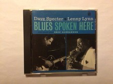 DAVE SPECTER & LENNY LYNN CD - BLUES SPOKEN HERE - GREAT BLUES GUITAR W/2 LIVE