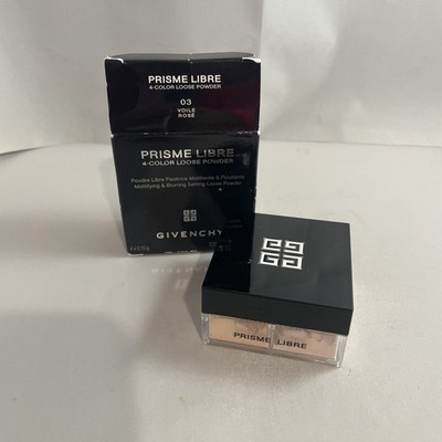Givenchy Mini Prisme Libre 4 Color Loose Powder NIB Voile Rose 03