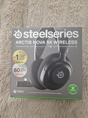 SteelSeries Arctis Nova 5X - Wireless Xbox Gaming Headset Over Ear - 60 h