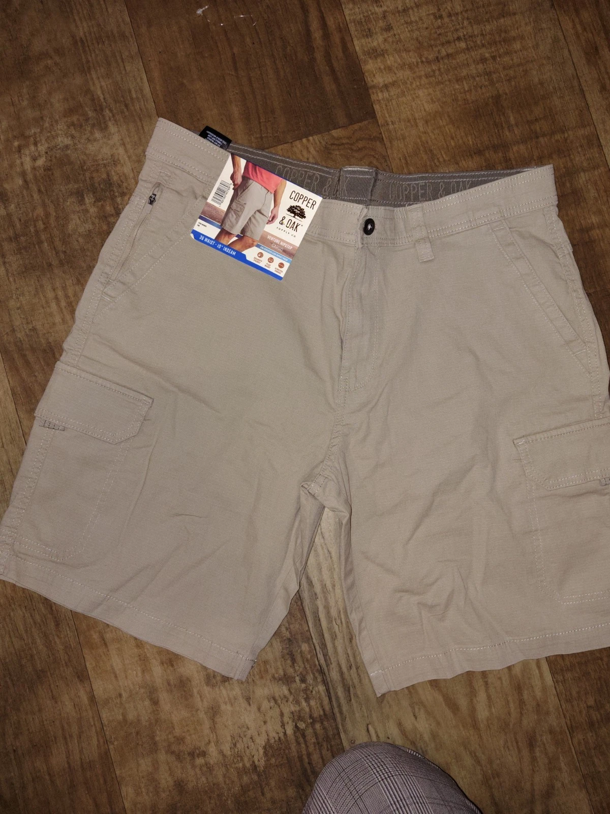 Men's Copper & Oak Cargo Shorts Size 36 New With Tags #18