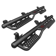 Fit for 2007-18 Jeep Wrangler JK Unlimited 4 Door Running Boards Side Steps Pair