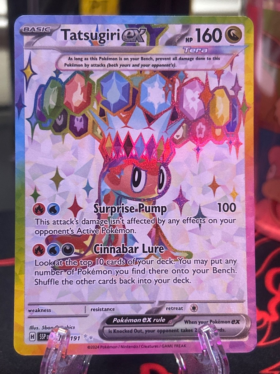 Tatsugiri ex 226/191 Sv08: Surging Sparks Holo | eBay