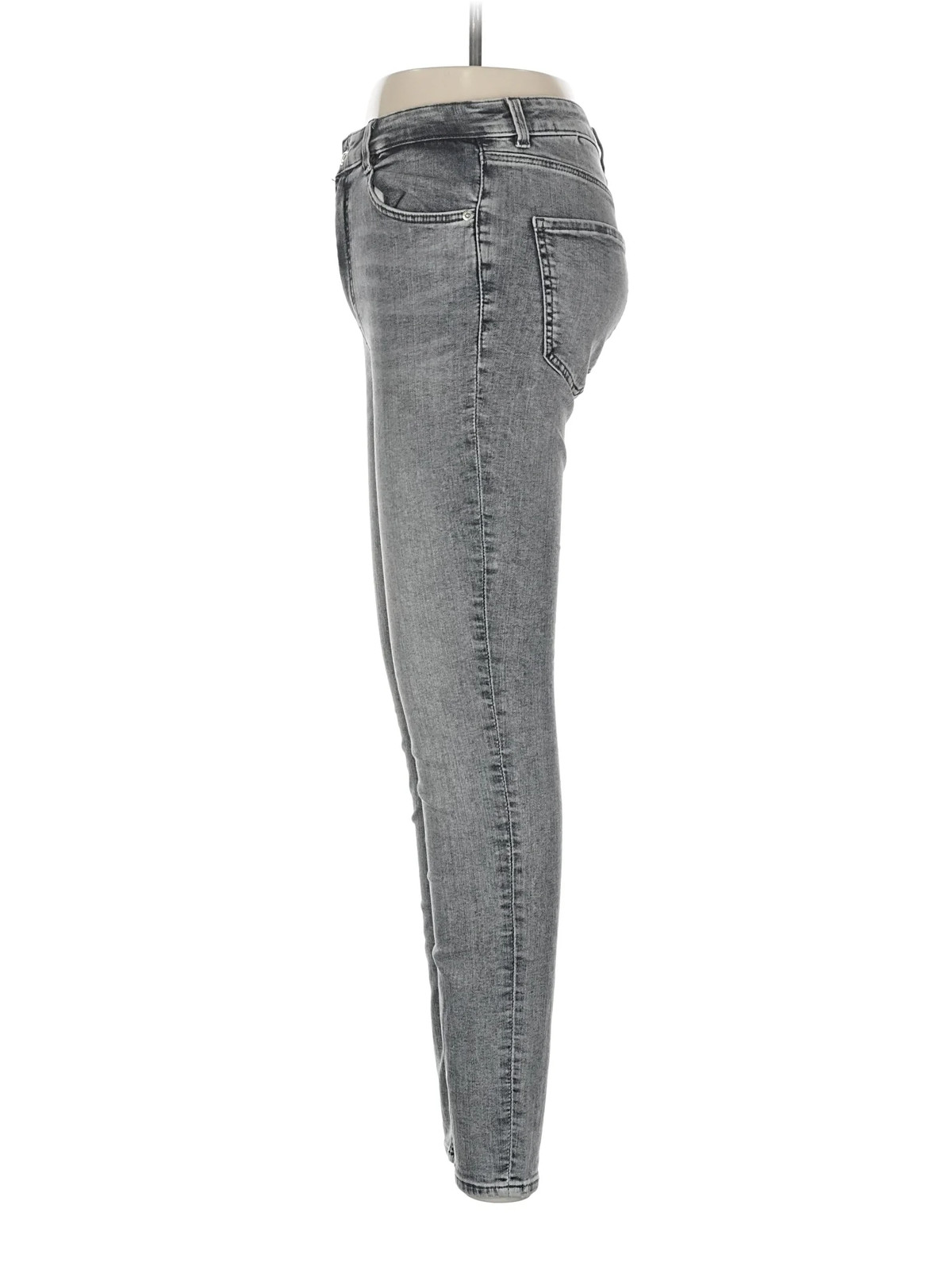 Zara Women Gray Jeans 6 thumbnail 4