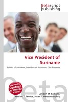 Lambert M. Surhone (U. A.) | Vice President Of Suriname | Taschenbuch | Englisch