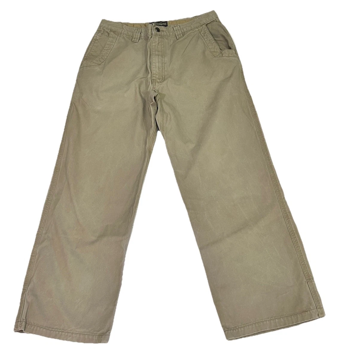 Mountain Khaki Teton Duck Canvas Pant Beige Men’s Size 34x30 Hiking Outdoors