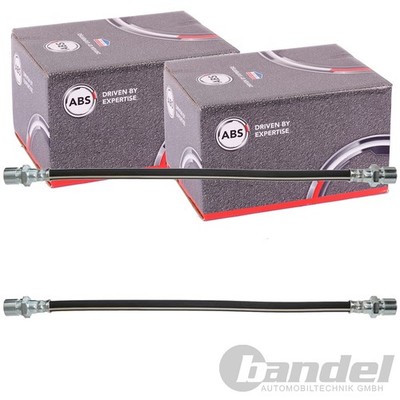 2x A.B.S. BREMSSCHLÄUCHE VORNE passend für OPEL KADETT VAUXHALL CHEVETTE