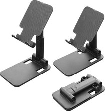 Cell Pe Stand, Fully Foldable and Angle Height Adjustable with Silicon