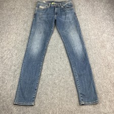 Diese Mens Jeans Slim Skinny 31 34 Medium Wash Blue Stretch D-Strukt