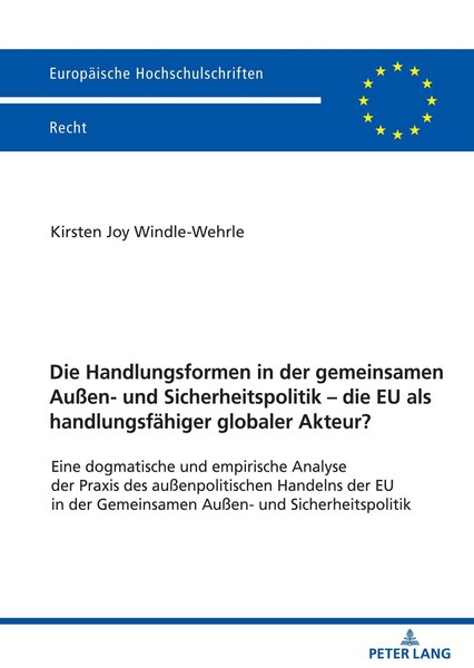 Die Handlungsformen In Der Gemeinsamen AußEn- Und Sicherheitspolitik - Die EU Al-image