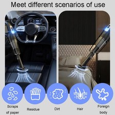 Rechargeable Small Handheld Vacuum Cleaner with Powerful Suction for Car/Home