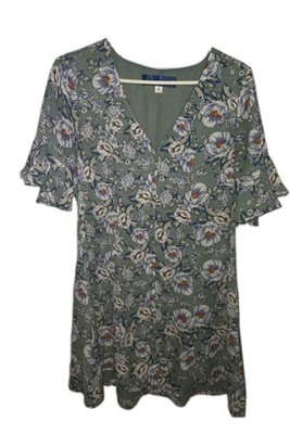 Blue Rain Dress Size M