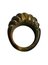 Vintage Ring Tigerauge Gold 