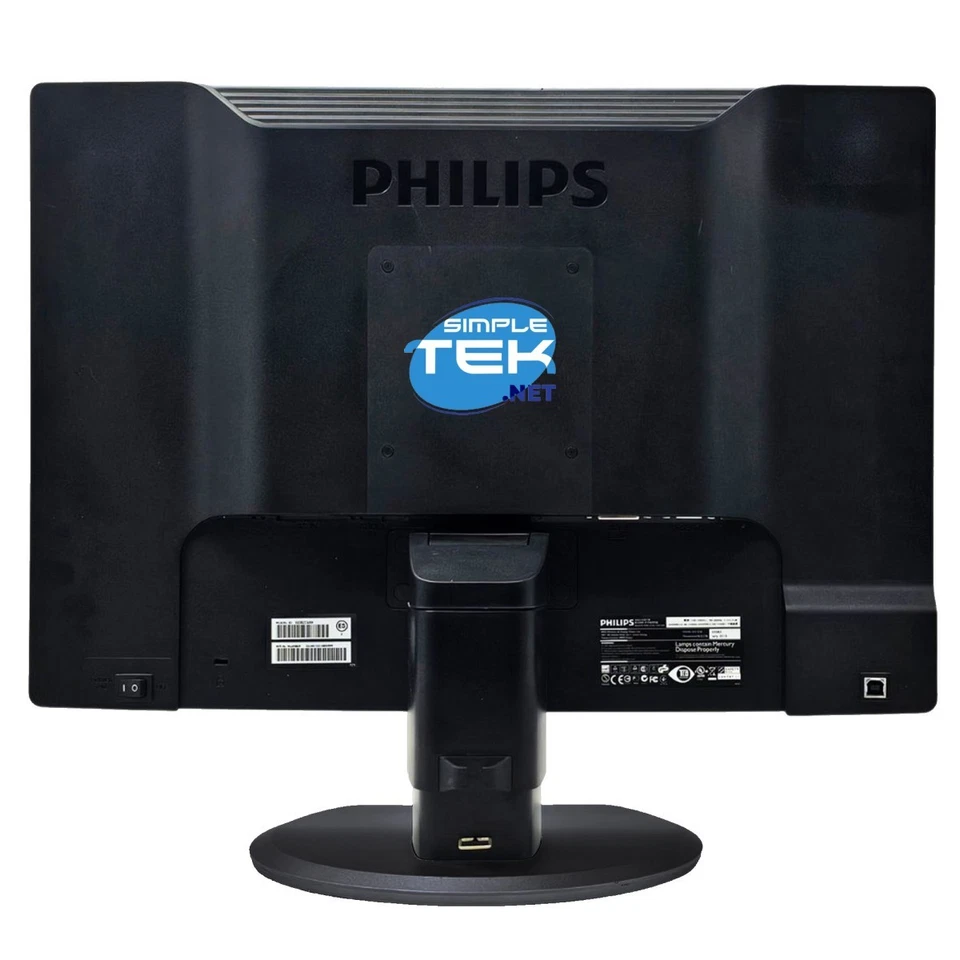 Philips 225b2cb/00 Monitor 22 " LCD TFT LED DVI VGA Vesa + Hub USB Screen PC - Image 3 of 4