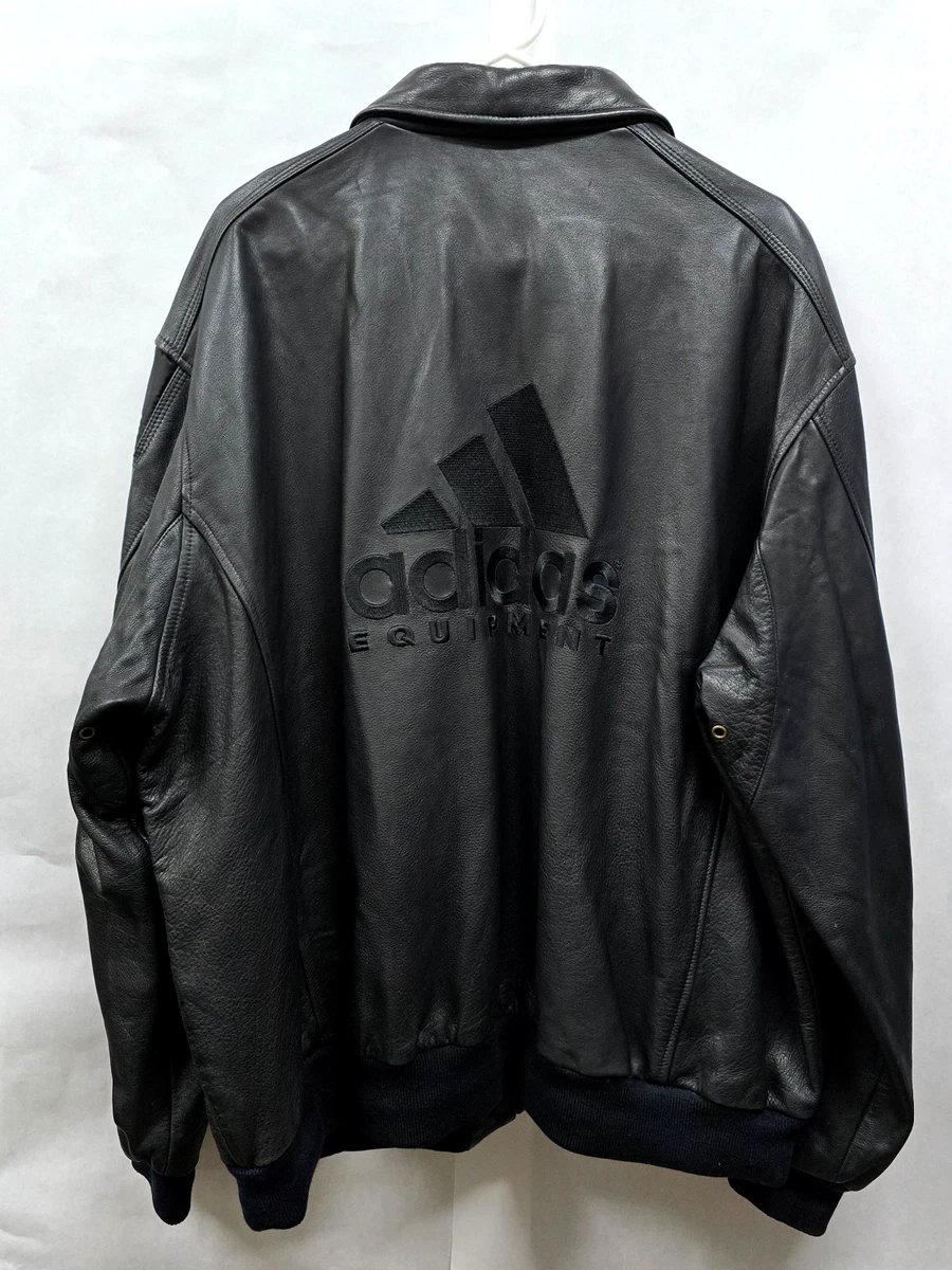 adidas Leather Outer Shell Black Coats, Jackets & Vests for Men