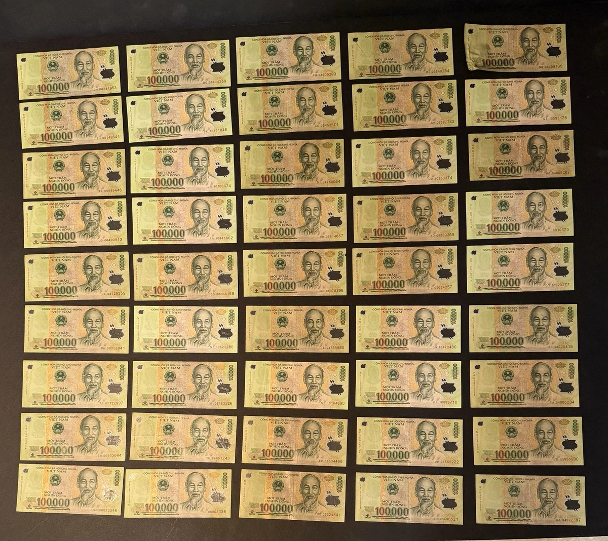 曾流通100,000 越南盾面额越南纸币| eBay