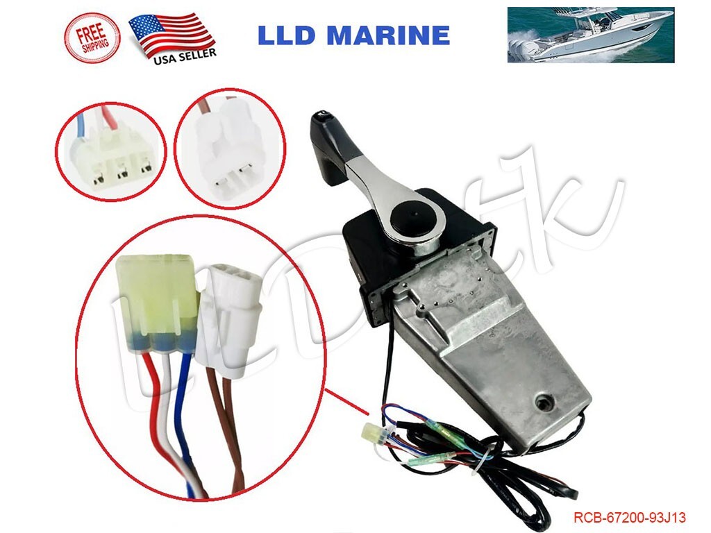 Binnacle Remote Control Box Suzuki Outboard 67200-93J13 Single