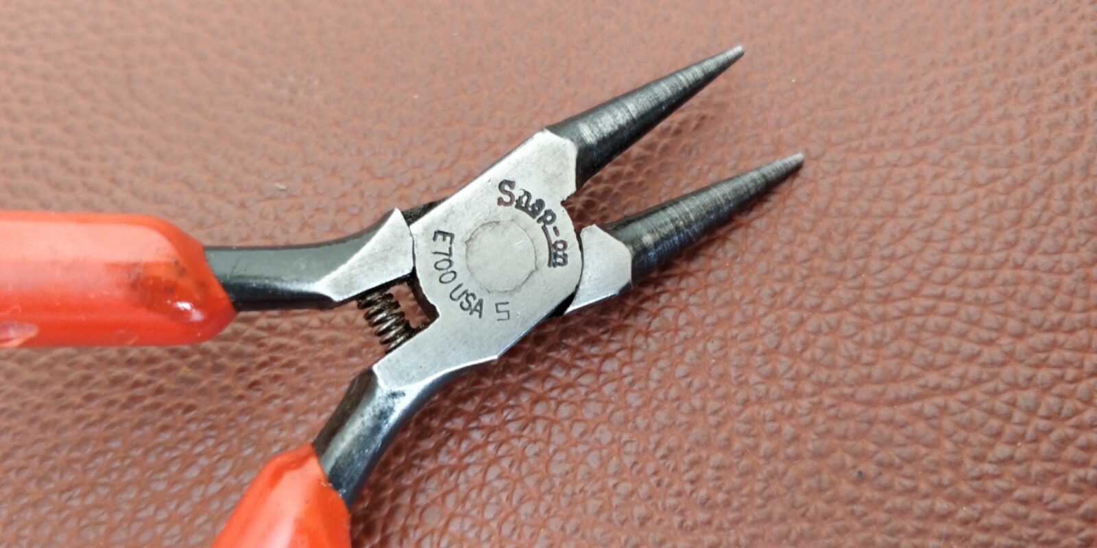 1965 SnapOn Tools E700 Precision Round Nose Pliers 41/2” Long Falak