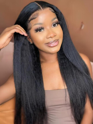 Peruvian Human Hair Lace Wigs UNice Peruvian Yaki Straight Pre