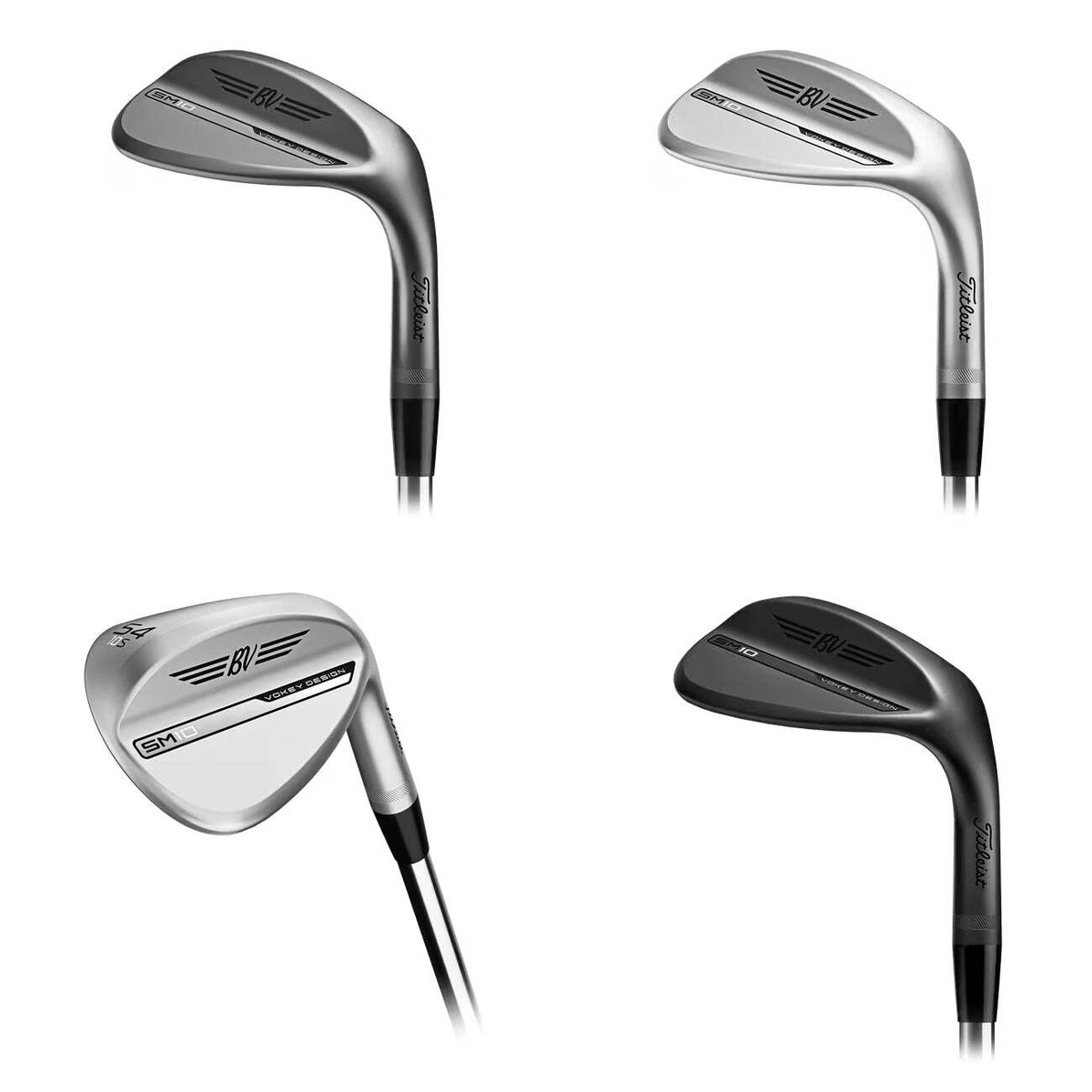 Titleist Vokey Design SM10 Wedge Tour Chrome / Nickel / Jet