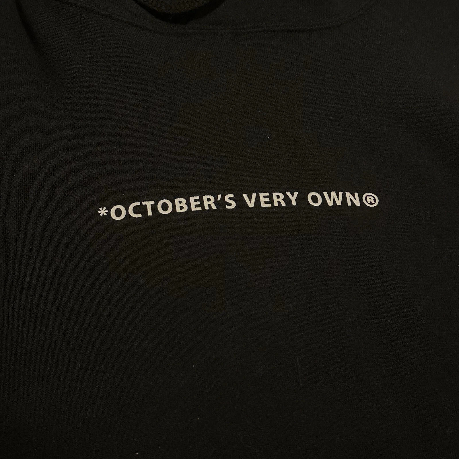 A BATHING APE (BAPE) BAPE X OVO Pullover Felpa con Cappuccio Nero FW20