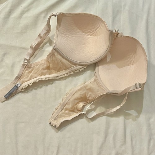 Aerie 36D Harper Bra - Push up | Pretty Pink Floral Lace | Lingerie Girls Teen - 第 6/8 張圖片