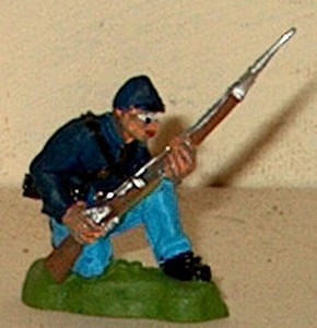 CIVIL WAR UNION KNEELING LOADING 54MM MARXMEN MODELS FROM ENGLAND