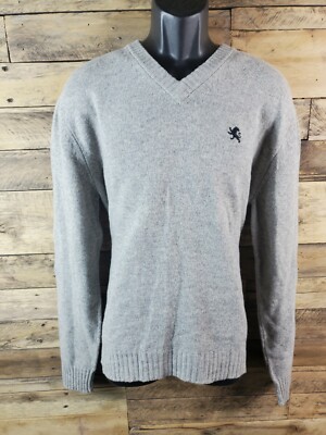 Express Sweater Men Size XL Light Brown Pullover Chest 46
