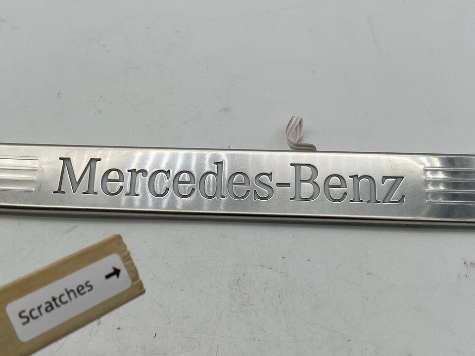2020-2024 Mercedes-Benz GLE350 Rear Right Door Sill Scuff Plate Cover 1676861600 - Image 3 of 4