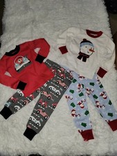NWT Gymboree Boys 12-18 Holiday Bundle 2Pair Pajama Set.
