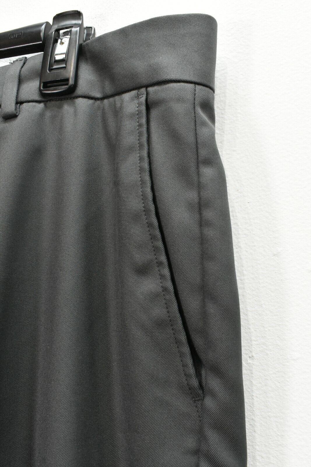 Greg Norman Mens Solid Flat Front Gray Business G… - image 5