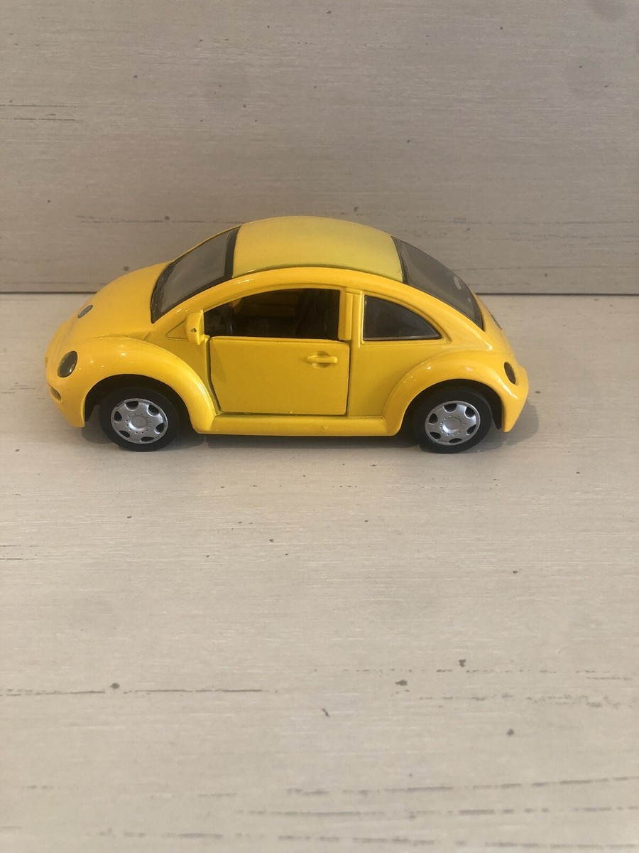 1998 New Volkswagen Beetle Speedy Power Yellow 1/32 Scale | eBay